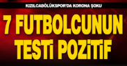 Kızılcabölükspor’da 7 futbolcunun Kovid-19 testi pozitif çıktı