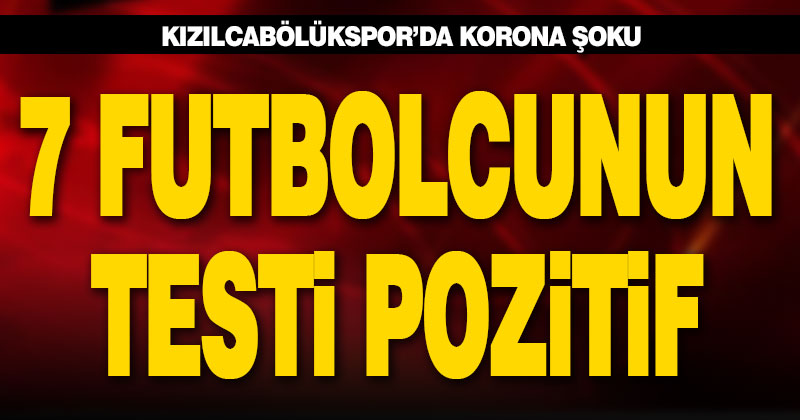 Kızılcabölükspor’da 7 futbolcunun Kovid-19 testi pozitif çıktı