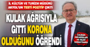 İl Kültür ve Turizm Müdürü Turhan Veli Akyol koronavirüse yakalandı