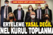 Baro Başkan Adayı Demirdöğer, Genel Kurul’un toplanmasını istedi