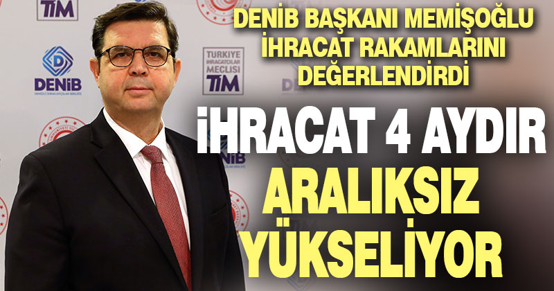 Denizli ihracatı son 4 ayda aralıksız yükseliyor