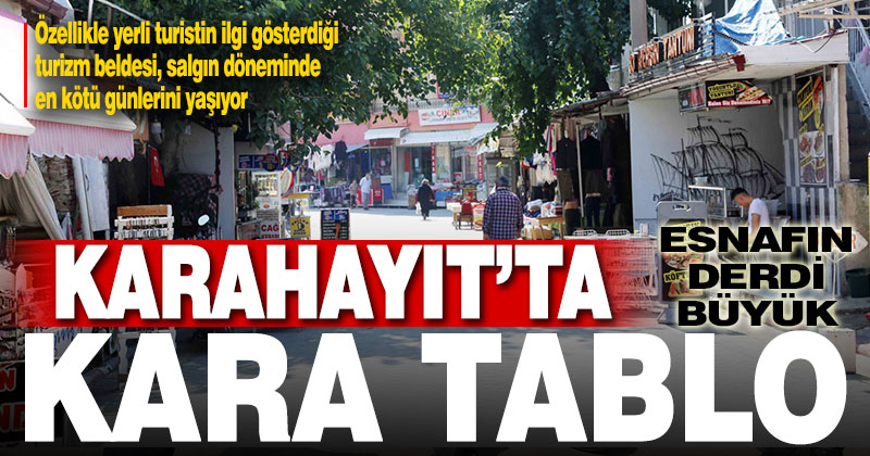 Turizmin gözbebeği Karahayıt salgın döneminde kötü günler geçiriyor