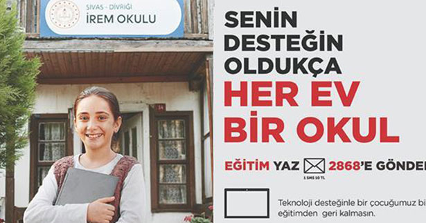 Kızılay’dan uzaktan eğitime yakın destek
