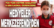 18 bin ilkokul öğrencisine Merkezefendi’den hediye