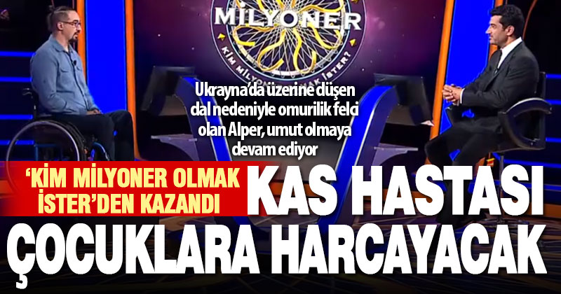Denizlili Alper, yarışmadan kazandığı parayı çocuklara harcayacak