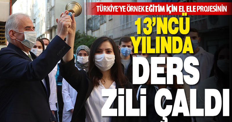 Türkiye’ye örnek olan Eğitim İçin El Ele’de 13. yıl başladı