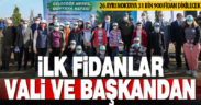 Denizli’de 32 bin fidan toprakla buluşuyor