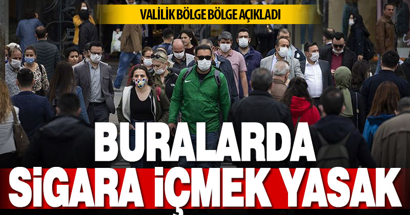 Denizli’de bazı cadde ve sokaklarda sigara içmek yasaklandı
