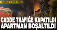 İncilipınar’da yangın paniği