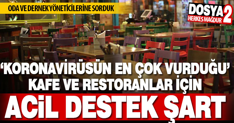 Koronavirüs kafe ve restoran işletmelerini vurdu, meslek örgütleri Hükümet’ten ‘destek’ istedi