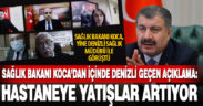Sağlık Bakanı Fahrettin Koca, yine Denizli Sağlık Müdürü ile görüştü