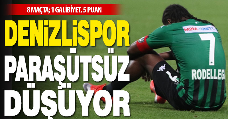Denizlispor, kötü gidişi durduramıyor