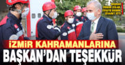 Başkan Zolan, kahraman itfaiyecilerle bir araya geldi