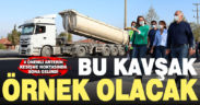 Büyükşehir’den örnek bir kavşak düzenlemesi daha