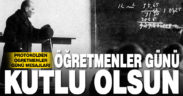 Öğretmenler günü kutlu olsun