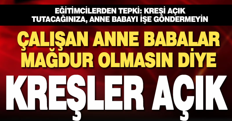 Denizli Hıfzısıhha Meclisi kararı uygulamaya girdi: Kreşlerde yüz yüze eğitime devam