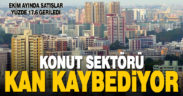 Konut sektörü kan kaybediyor