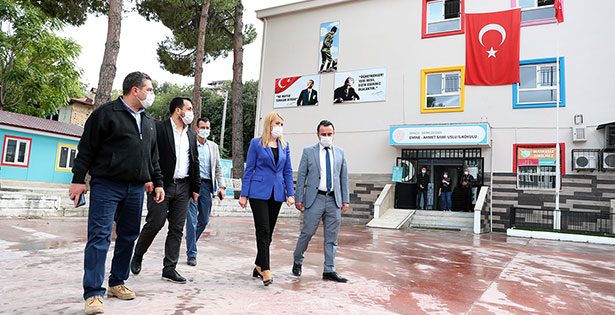 Merkezefendi Belediyesi’nden okula ek bina