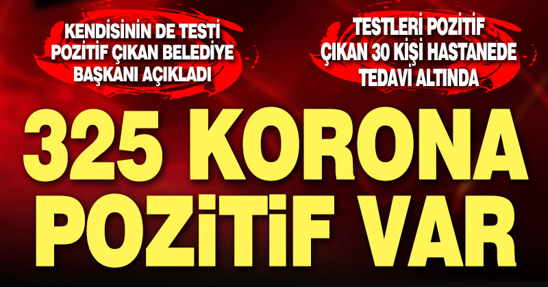 Çivril’de 325 korona pozitif hasta var