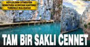 Köylülerin gitmekten korktuğu Acıpayam Kanyonu turizmle buluşacak
