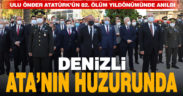 Denizli Ata’sını andı