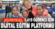 Bozkurt Belediyesi 1.419 öğrenci için dijital eğitim platformu hazırlattı
