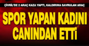 Çivril’de kaza yapan aracın savrulması sonucu bir yaya hayatını kaybetti