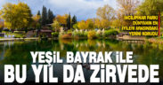 İncilipınar Parkı bu yıl da yeşil bayrak ödülü aldı