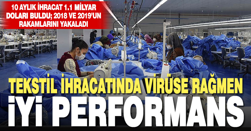 Denizli ev tekstil sektörü koronaya rağmen gücünü korudu