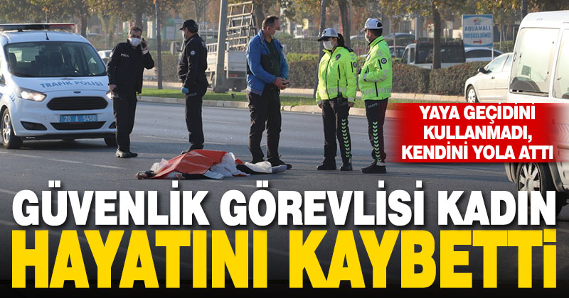 Denizli-İzmir Yolu’nda motosikletin çarptığı kadın hayatını kaybetti