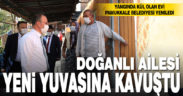 Yangında kül olan evi Pamukkale Belediyesi yeniledi
