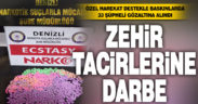 Polisten zehir tacirlerine darbe