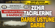 Emniyetten uyuşturucu tacirlerine darbe
