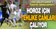 Denizlispor için tehlike çanları
