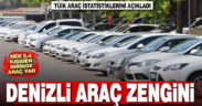 TÜİK Ekim ayı araç istatistiklerini yayınladı