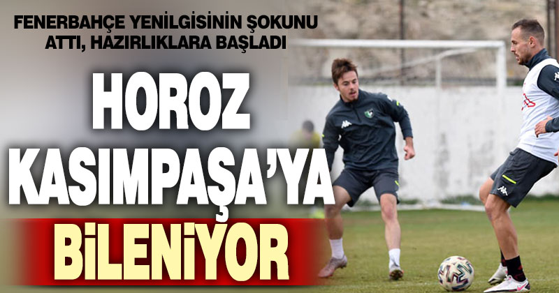 Yukatel Denizlispor, Kasımpaşa maçı hazırlıklarına başladı
