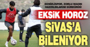 Denizlispor, Sivasspor maçı hazırlıklarını sürdürüyor