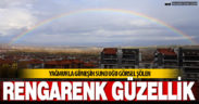 Gökkuşağı, Denizli semalarını süsledi
