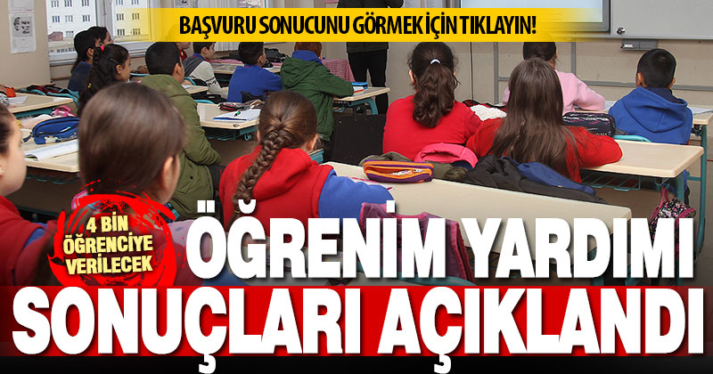 Merkezefendi’de 4 bin öğrenciye verecek öğrenim yardımı başvuru sonuçları açıklandı