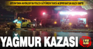 Aydın’dan Antalya’ya yolcu götüren taksi kaza yaptı; 2 kişi öldü