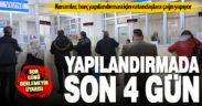 Borçların yapılandırılmasında son 4 gün
