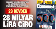Ekonomist Dergisi’nin 500 devi arasında 23 Denizli firması
