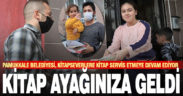 Pamukkale Belediyesi, evlere kitap servisine devam ediyor
