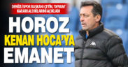 Yukatel Denizlispor, Kenan Atik ile yola devam edecek