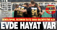 Denizlispor, sezonun ilk iç saha galibiyetini lider Alanya karşısında aldı