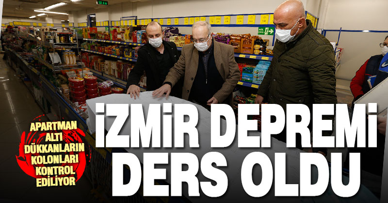 İzmir depreminde gündem olan kesik kolon için Denizli’de denetim başladı