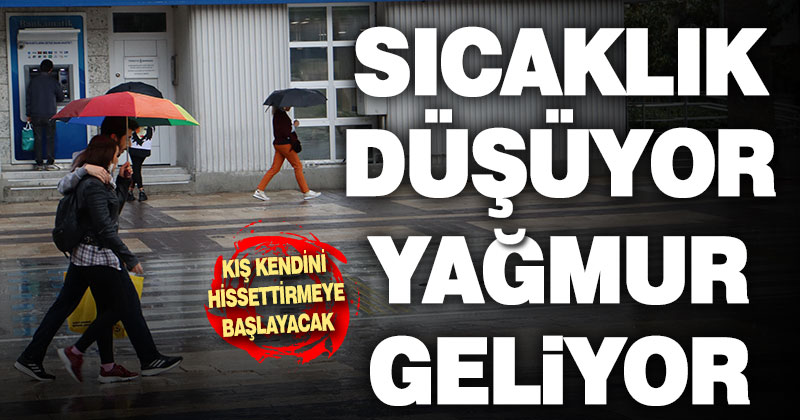 Denizli’de hava sıcaklıkları düşecek, yağış gelecek
