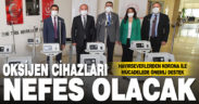 Hayırseverlerden korona ile mücadelede önemli destek