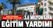 Büyükşehir’den öğrencilere 3,6 milyon TL destek