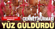 Cennet hurması verimi ve fiyatıyla çiftçinin yüzünü güldürdü